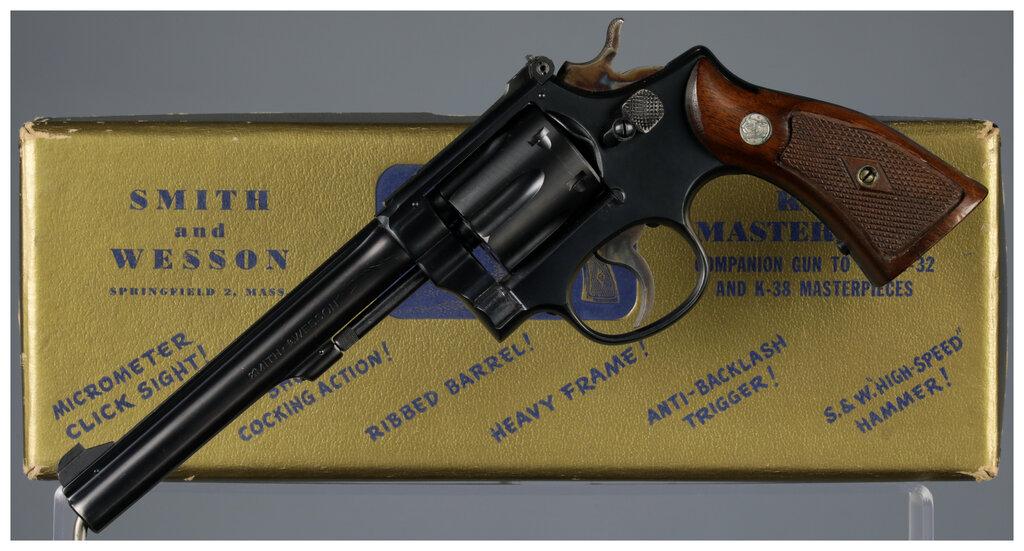 Smith & Wesson K-22 Masterpiece Pre-Model 17 Revolver