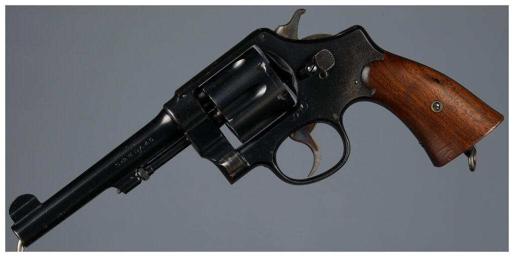 U.S. Marked Smith & Wesson Model 1917 Double Action Revolver