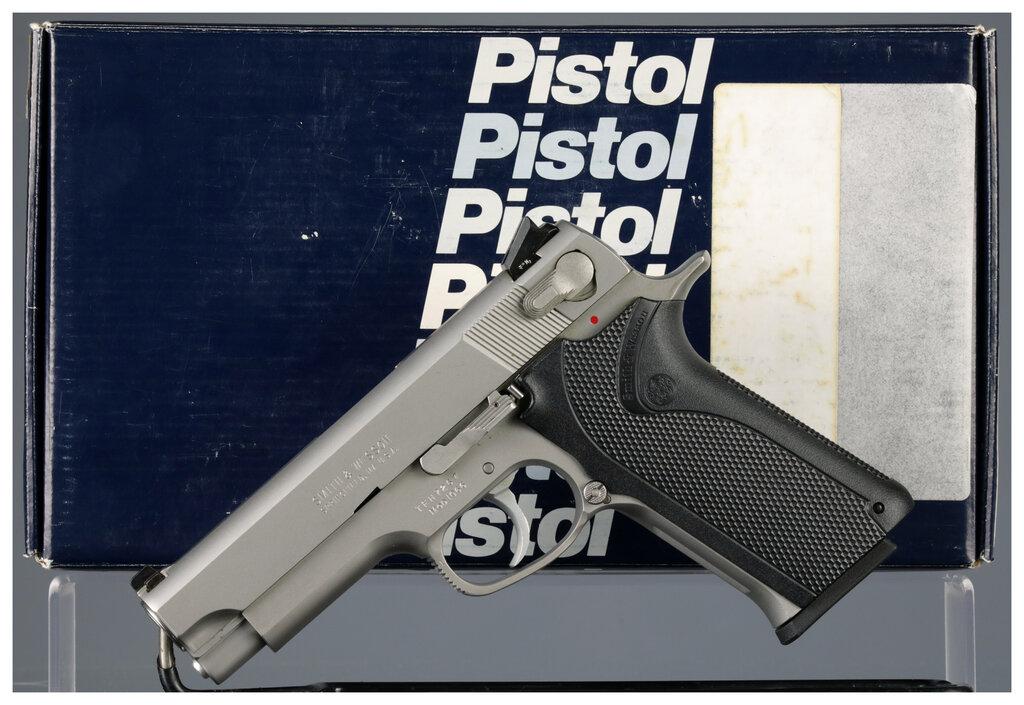 Smith & Wesson Model 1066 Semi-Automatic Pistol with Box