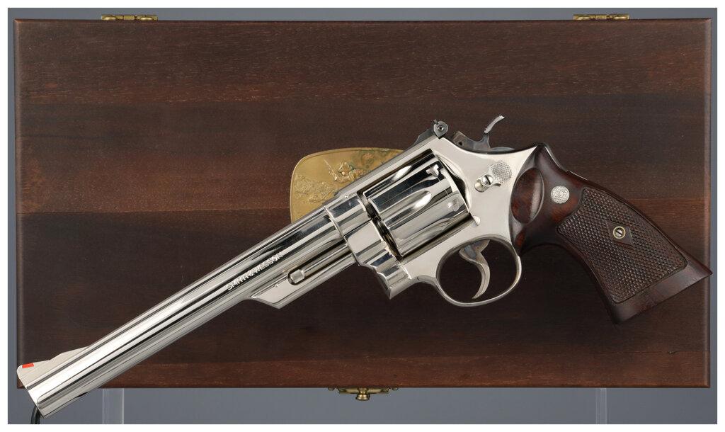 Smith & Wesson Model 29 Double Action Revolver with Case