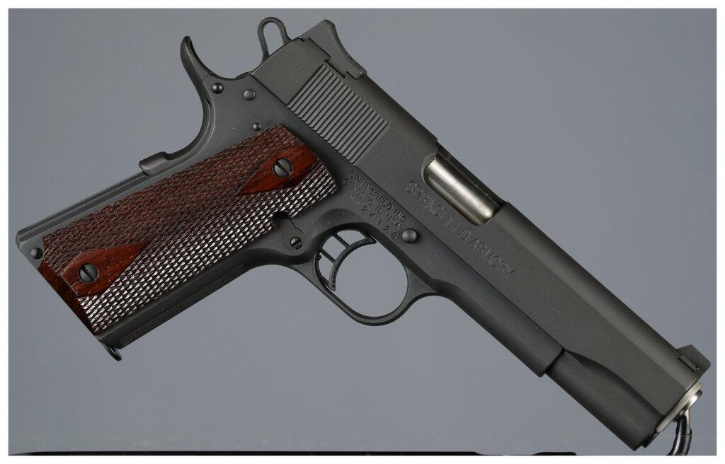 Richard Heinie Upgraded Springfield Armory Model 1911-A1 Pistol
