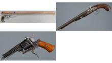 Three Antique Firearms