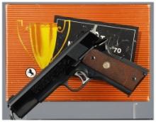 Colt MK IV Series 70 Gold Cup National Match Pistol with Box