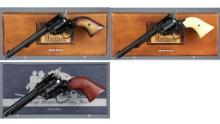 Three Heritage Manufacturing Rough Rider Single Action Revolvers