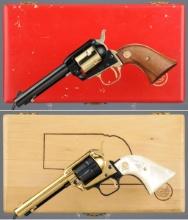 Two Cased Colt Frontier Scout Commemorative Revolvers