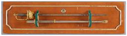 U.S. 1860 Staff & Field Sword, Presentation Etched Scabbard
