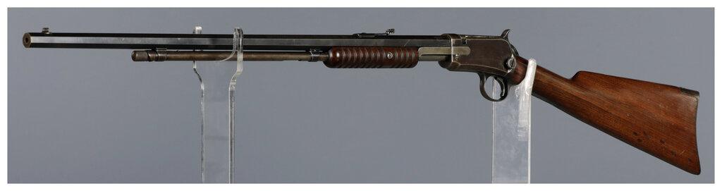 Three Winchester Slide Action Rifles