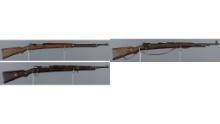 Three Military Bolt Action Rifles