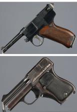 Two European Semi-Automatic Pistols