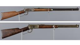 Two Winchester Lever Action Long Guns