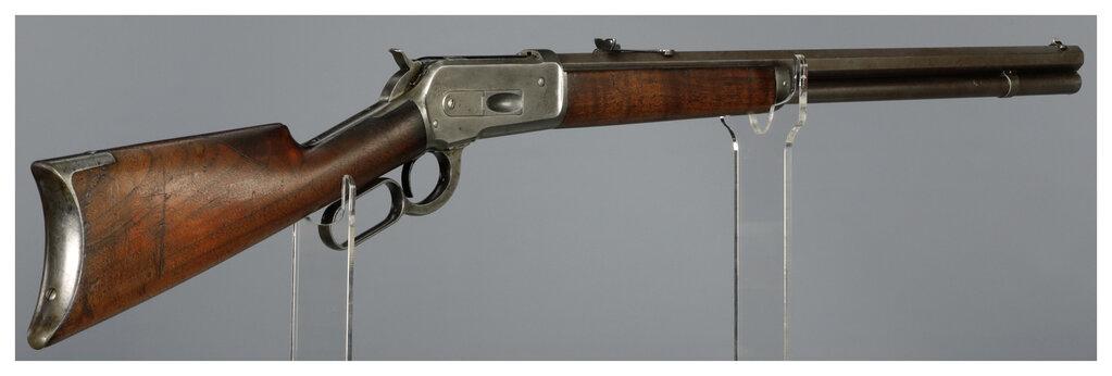 Antique Winchester Model 1886 Lever Action Rifle