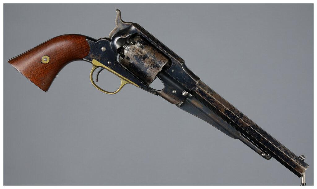 Pair of Civil War US Remington New Model Army Revolvers