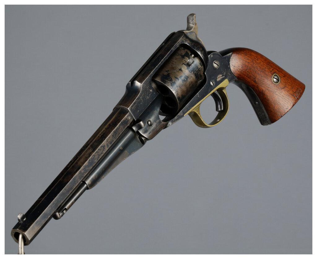 Pair of Civil War US Remington New Model Army Revolvers