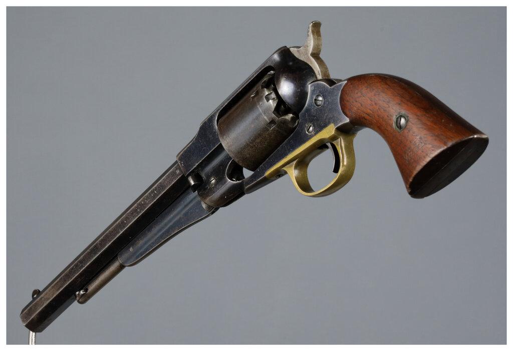 Pair of Civil War US Remington New Model Army Revolvers