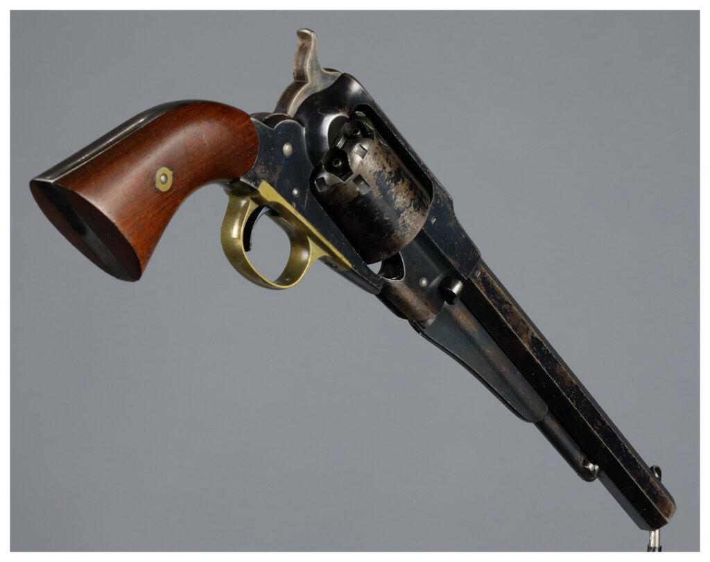 Pair of Civil War US Remington New Model Army Revolvers