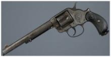Engraved Colt Model 1878 Frontier Double Action Revolver