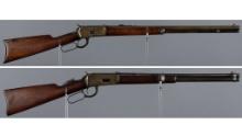 Two Winchester Lever Action Long Guns