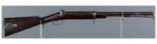 Swinburn & Son Jacob's Double Barrel Percussion Rifle