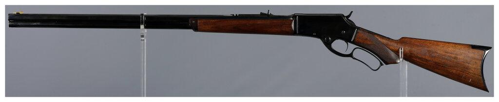 Antique Marlin Model 1881 Lever Action Rifle
