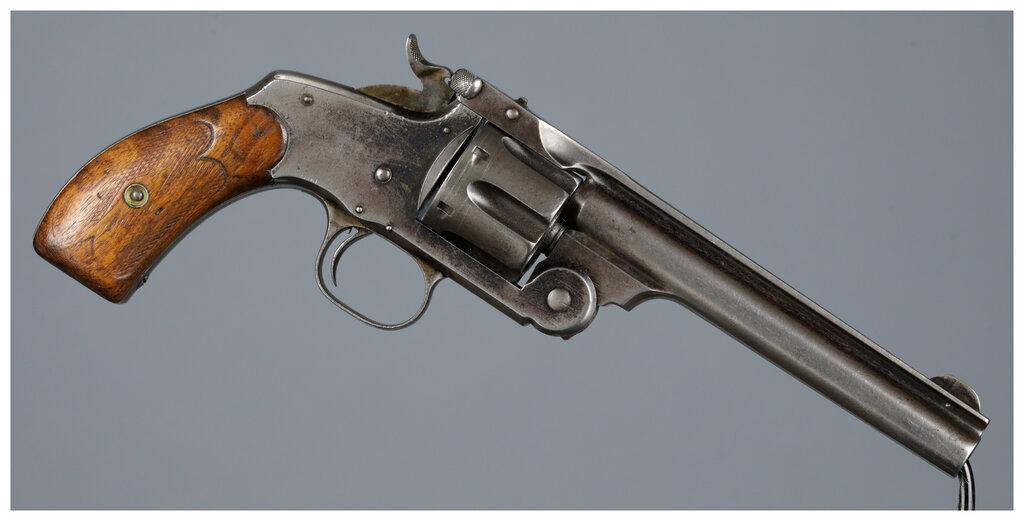 Two Antique Smith & Wesson Single Action Revolvers