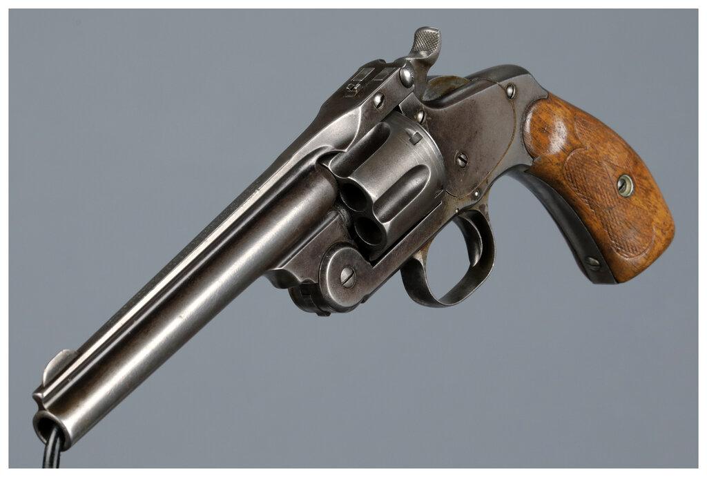 Two Antique Smith & Wesson Single Action Revolvers