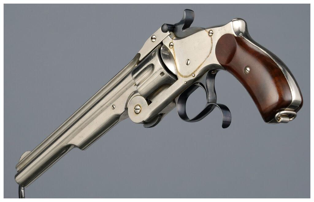 Two Antique Smith & Wesson Single Action Revolvers