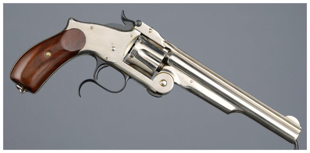 Two Antique Smith & Wesson Single Action Revolvers