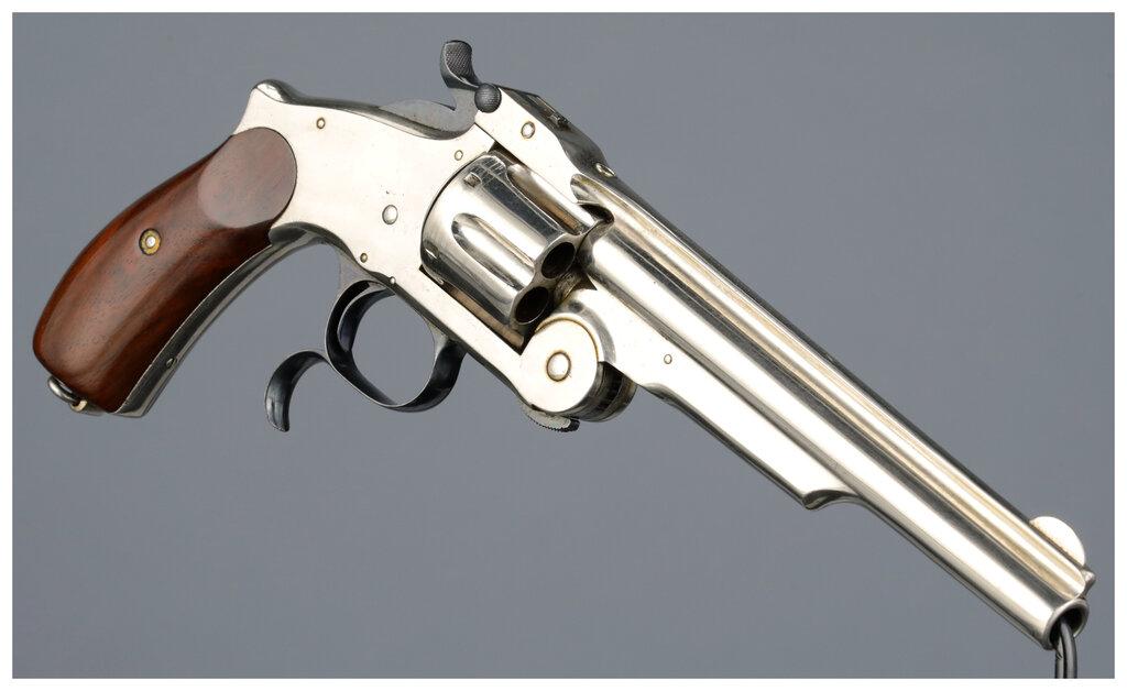 Two Antique Smith & Wesson Single Action Revolvers