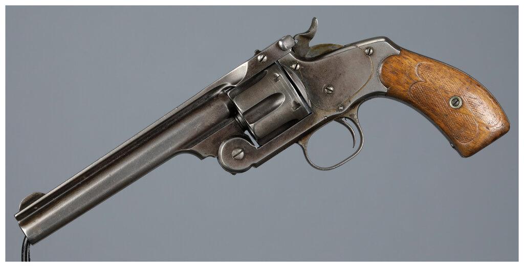 Two Antique Smith & Wesson Single Action Revolvers
