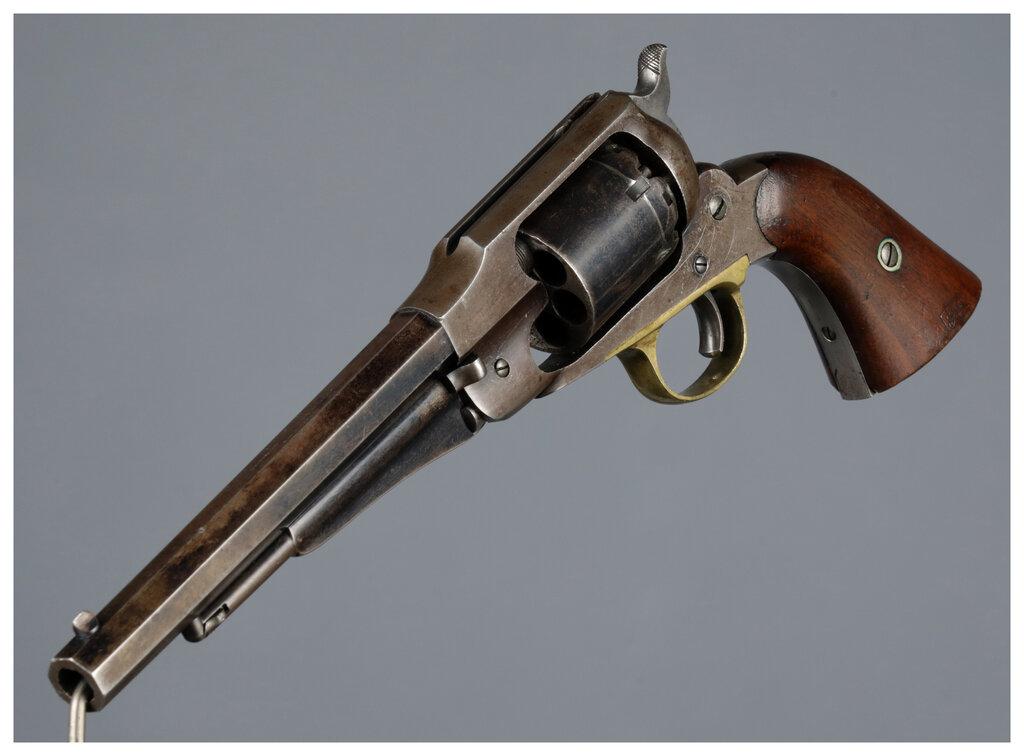 Civil War Contract Remington New Model Army Percussion Revolver