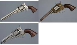 Three Whitney Percussion Revolvers