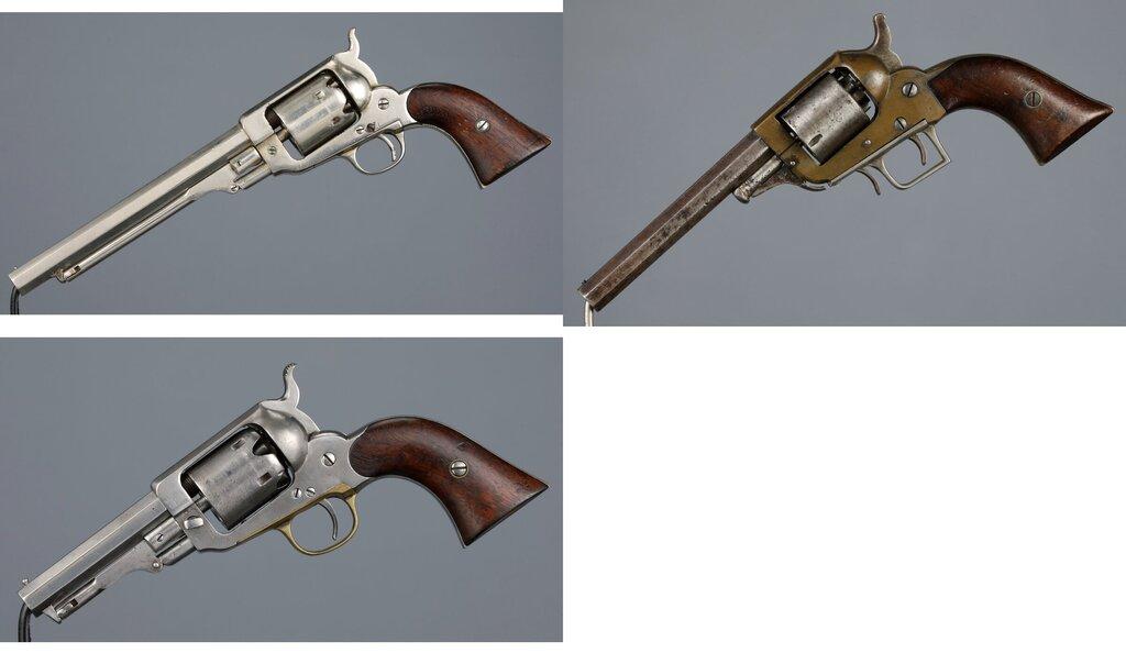 Three Whitney Percussion Revolvers