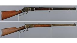 Two Winchester Lever Action Rifles