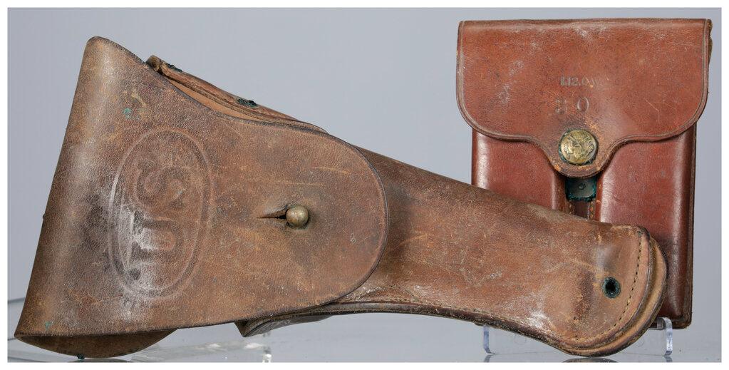 World War II U.S. Colt M1911A1 Pistol with Accessories