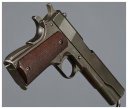 U.S. Ithaca Model 1911A1 Semi-Automatic Pistol