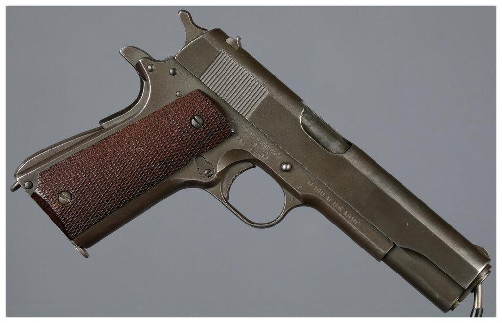 U.S. Ithaca Model 1911A1 Semi-Automatic Pistol