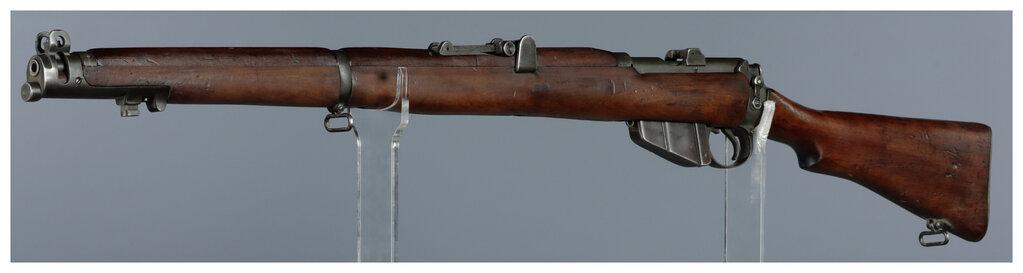 Three British SMLE Bolt Action Rifles