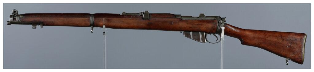 Three British SMLE Bolt Action Rifles