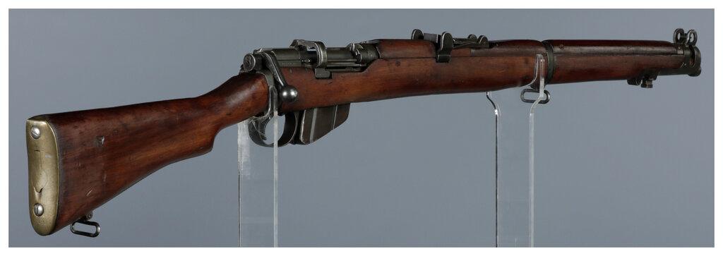Three British SMLE Bolt Action Rifles