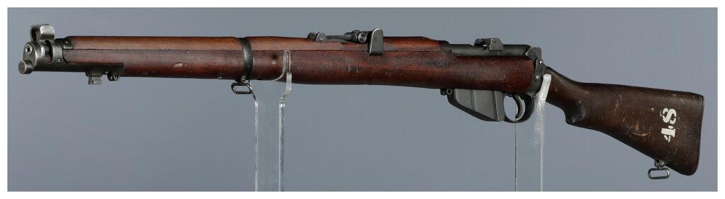 Three British SMLE Bolt Action Rifles