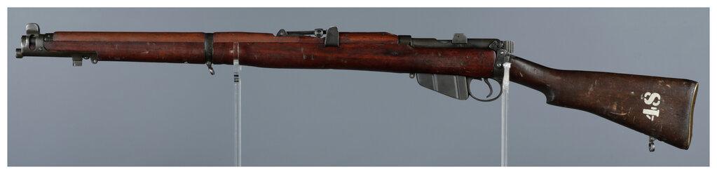 Three British SMLE Bolt Action Rifles