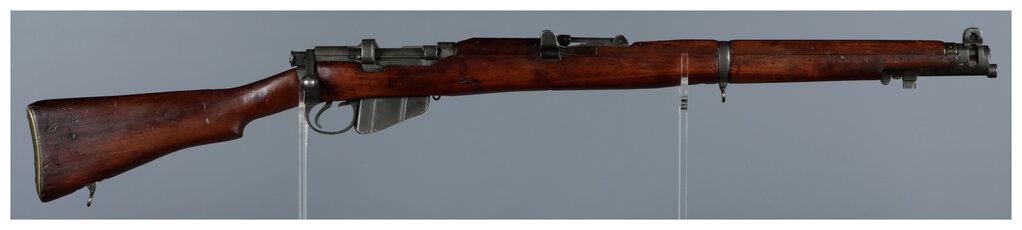 Three British SMLE Bolt Action Rifles