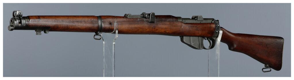 Three British SMLE Bolt Action Rifles