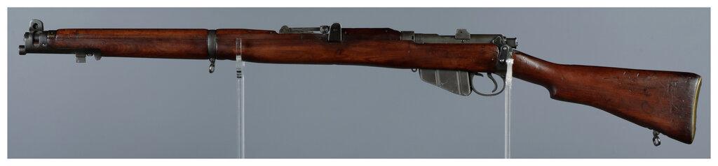 Three British SMLE Bolt Action Rifles