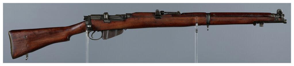 Three British SMLE Bolt Action Rifles