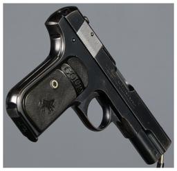 Two Colt Pocket Hammerless Pistols