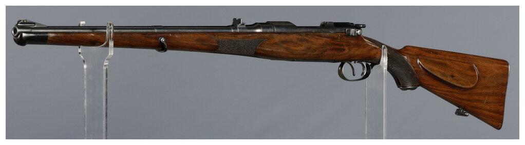 Two Steyr Mannlicher-Schoenauer Bolt Action Carbines