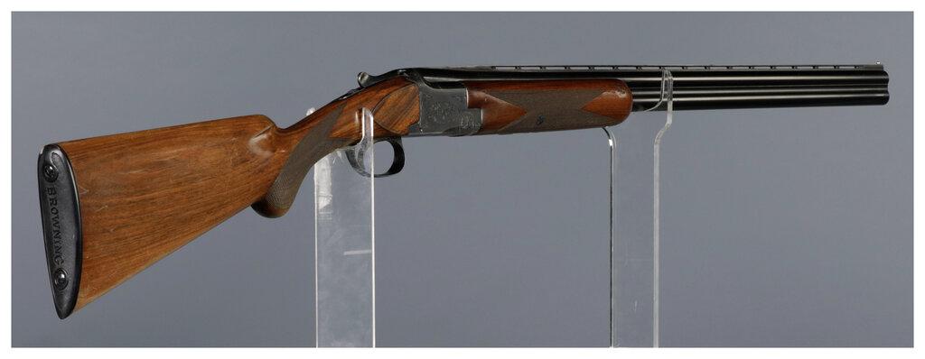 Factory Engraved Belgian Browning 20 Gauge Superposed Shotgun