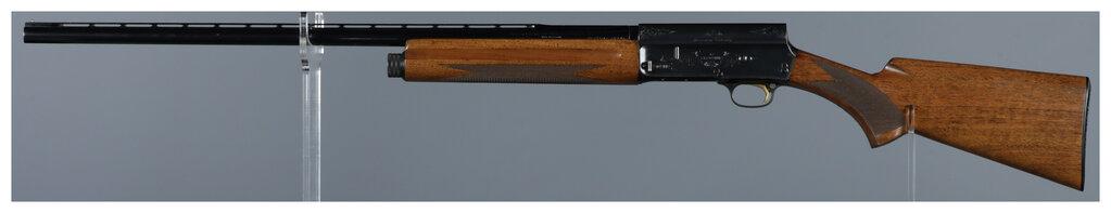 Two Belgian Browning Auto-5 Semi-Automatic Shotguns