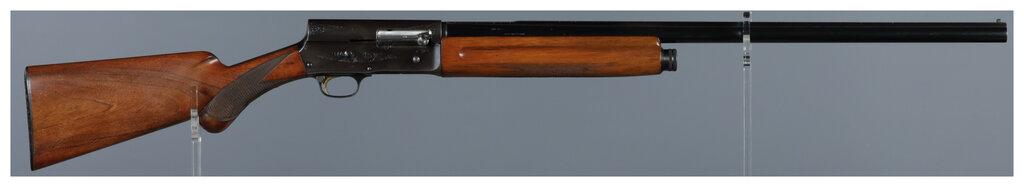 Two Belgian Browning Auto-5 Semi-Automatic Shotguns